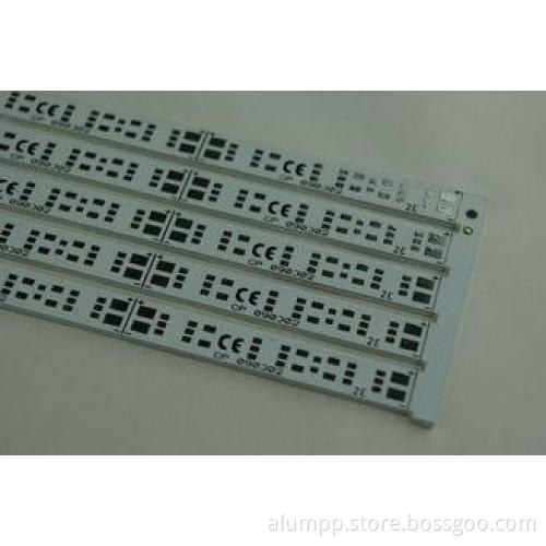 Flexible Single Sided Double Layer Aluminum Base PCB for El